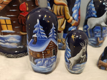 Load image into Gallery viewer, Silver Hoof Matryoskha Set 7pcs
