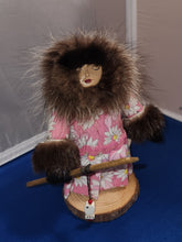Load image into Gallery viewer, Kathy Vickers Handmade Kuspuk Dolls *Various Furs and Colors*
