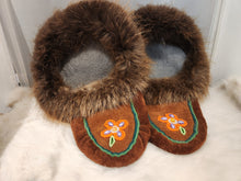 Load image into Gallery viewer, Lilly Killbear Handmade Beaded Moccasins

