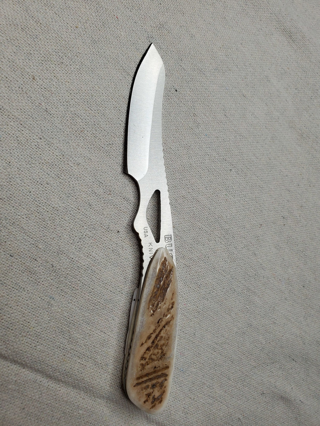 Moose Antler Buck Knife Big